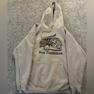 San Francisco Graphic Hoodie - Tan